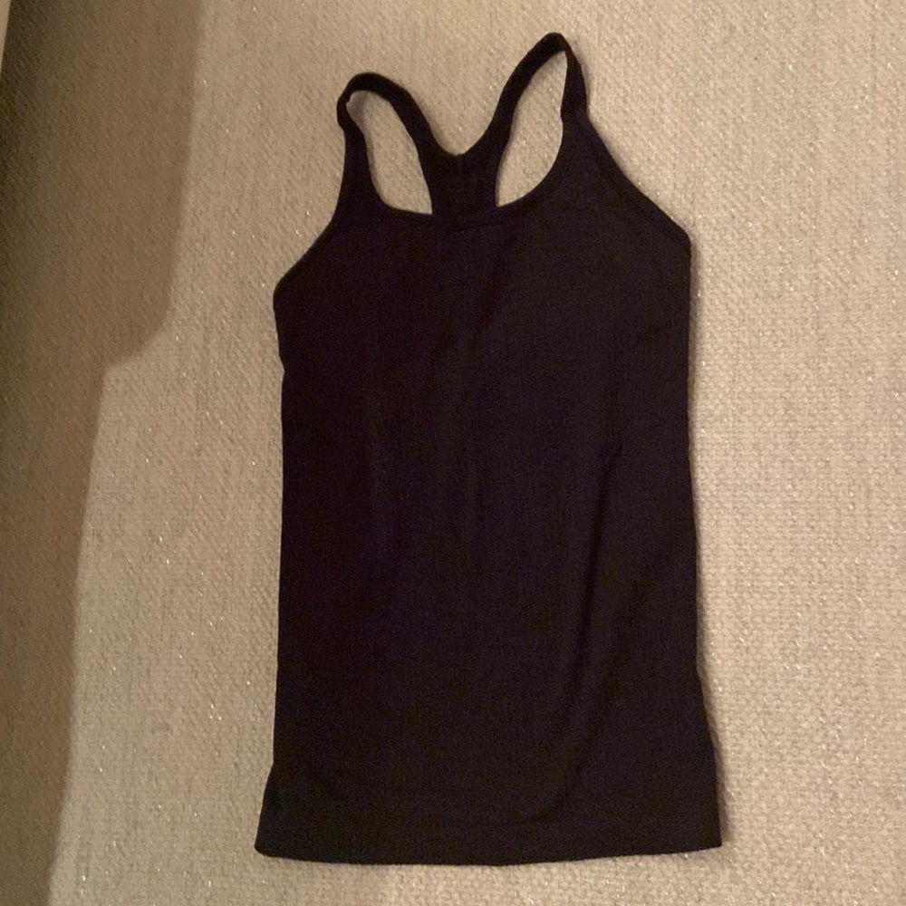 Lululemon tank top with sports bra attached